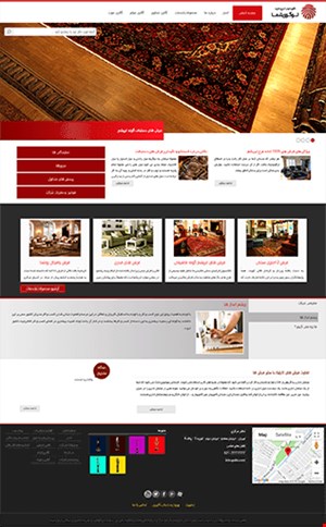طراحی سایت شرکتی با قالب شماره 21
