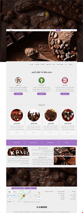 طراحی سایت شرکتی با قالب شماره 14